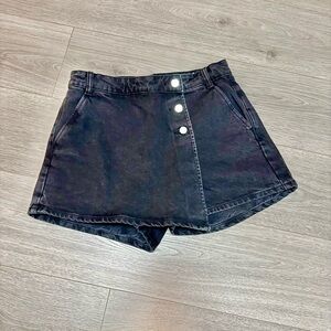 Zara High Waist Black Skirt